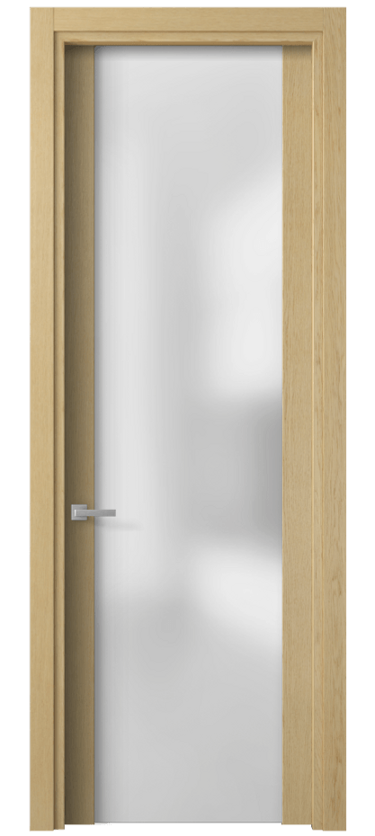 Межкомнатная дверь Планум 4114 Дуб натур Сатинированное стекло Цена 15366900 so'm | Volhovec