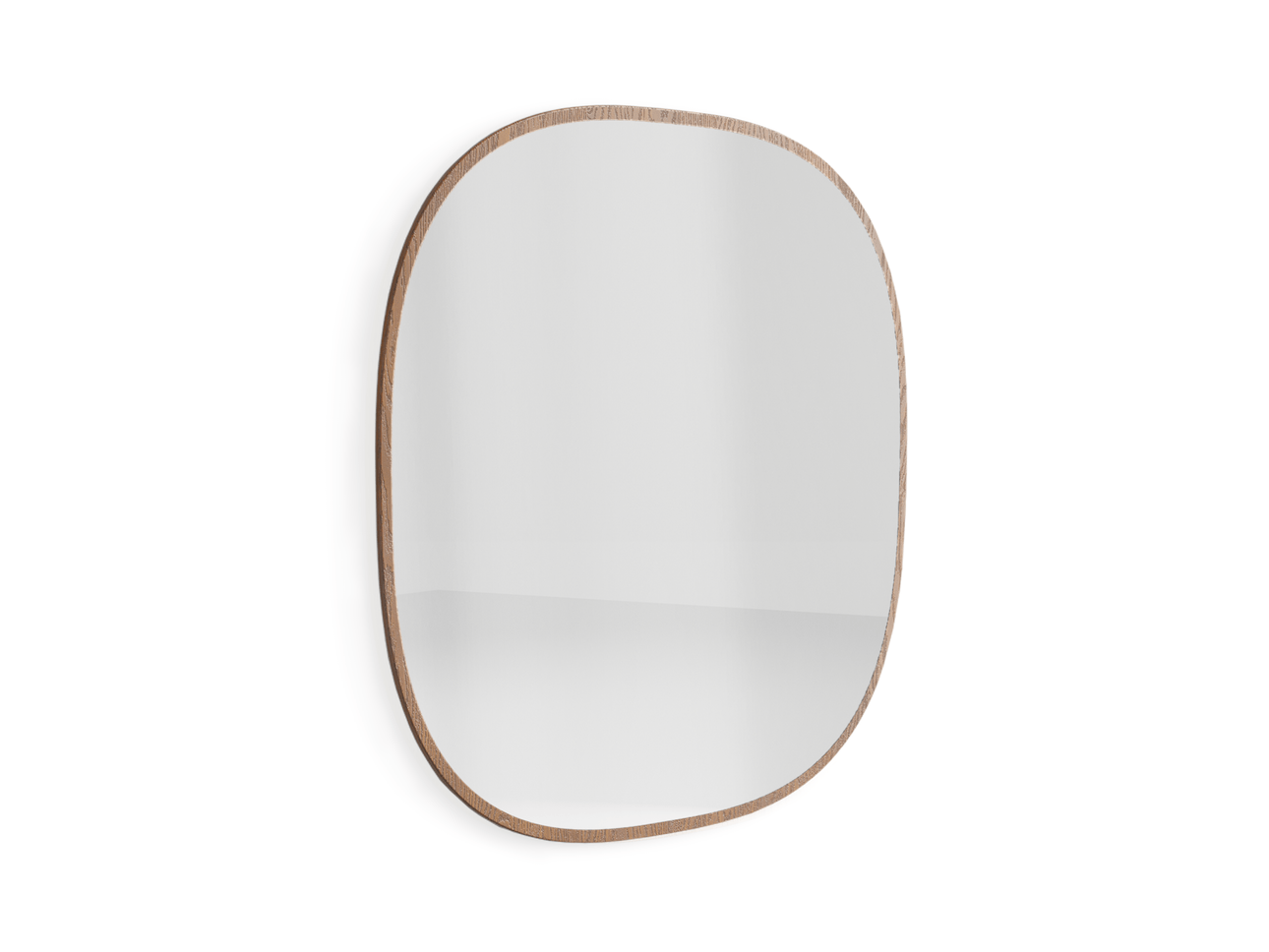 Зеркало настенное Primo 105×105 см Дуб каштановый матовый