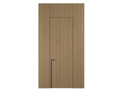 Панели для отделки стен Панель Радиальный шпон с эффектом NaturWood. Цвет Дуб миндальный матовый. Материал Радиальный шпон Naturwood. Коллекция Радиальный шпон с эффектом NaturWood. Картинка.