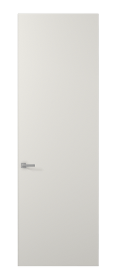 Дверь межкомнатная 0010 ПЭБЛ. Цвет ПЭТ белоснежный. Материал ПЭТ. Коллекция Планум. Картинка.
