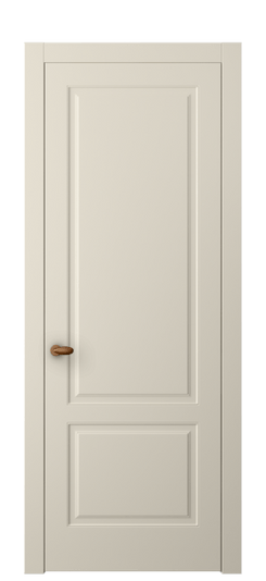 Дверь межкомнатная АКП 8551 МБСР. Цвет Матовый бежево-серый. Материал Гладкая эмаль. Коллекция Эссе. Картинка.