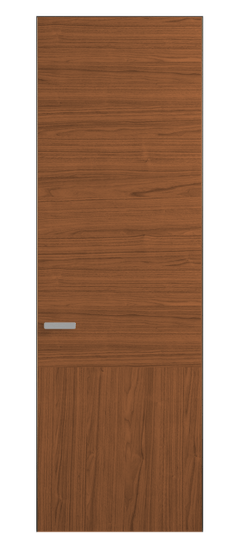 Дверь межкомнатная 0204 ОМДМР Орех медный матовый. Цвет Орех медный матовый рифт. Материал Радиальный шпон Naturwood. Коллекция Rift. Картинка.