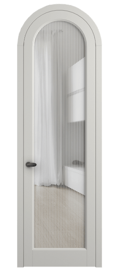 Дверь межкомнатная 6814 МСР MORU. Цвет Матовый серый. Материал Гладкая эмаль. Коллекция Палаццо. Картинка.