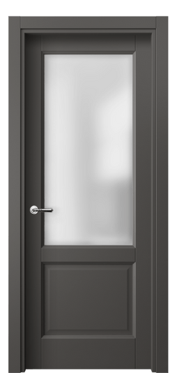 Межкомнатная дверь 1422 ПЭГФ САТ. Цвет ПЭТ графитовый. Материал ПЭТ. Коллекция Галант. Фото. Дверь межкомнатная 1422 ПЭГФ САТ. Цвет ПЭТ графитовый. Материал ПЭТ. Коллекция Галант. Картинка.
