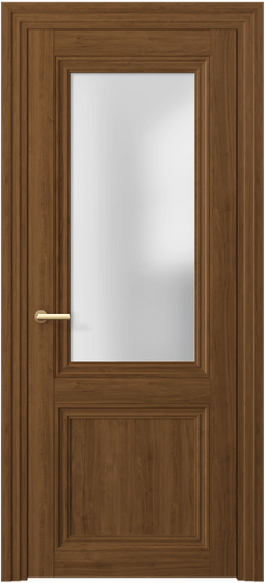 Дверь межкомнатная 2524 ЛОР САТ. Цвет Лесной орех. Материал Ламинатин. Коллекция Центро. Картинка.
