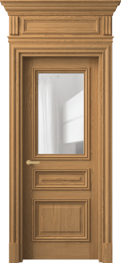 Дверь межкомнатная 7304 ДПШ.М DUNE. Цвет Дуб пшеничный матовый. Материал Массив дуба матовый. Коллекция Антик. Картинка.