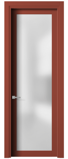 Дверь межкомнатная 2102 - planum NCS S 3040-Y80R. Цвет NCS NCS S 3040-Y80R. Материал Гладкая эмаль. Коллекция Planum. Картинка.