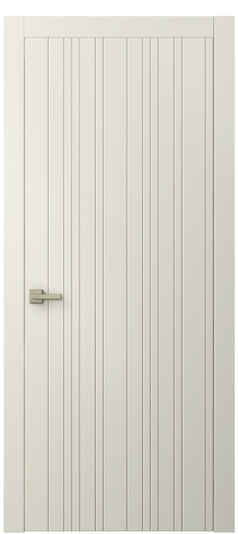 Дверь межкомнатная 8051 ММБ. Цвет Матовый молочно-белый. Материал Гладкая эмаль. Коллекция Линия. Картинка.