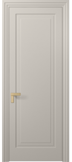 Дверь межкомнатная 8301 МСБЖ. Цвет Матовый светло-бежевый. Материал Гладкая эмаль. Коллекция Рокка. Картинка.