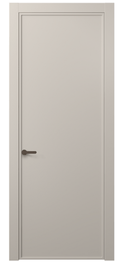 Дверь межкомнатная АКП 8601 МСБЖ. Цвет Матовый светло-бежевый. Материал Гладкая эмаль. Коллекция Фрэйм. Картинка.