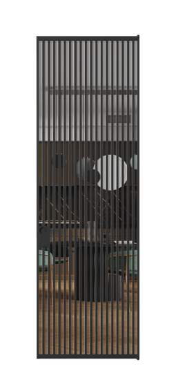 Межкомнатная дверь АЛПЛ040.07 Crystalvision ЧЕР. Цвет Алюминий Черный. Материал Алюминий. Коллекция Формато. Фото. Дверь межкомнатная АЛПЛ040.07 Crystalvision ЧЕР. Цвет Алюминий Черный. Материал Алюминий. Коллекция Формато. Картинка.